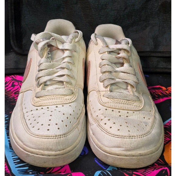 NIKE COURT VISION LOW White/Pink Oxford, Women DH3158-102 - Picture 2 of 6